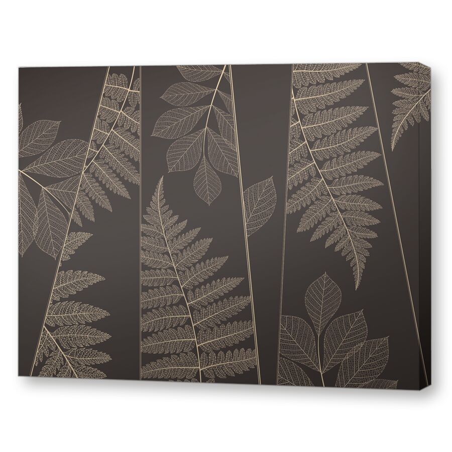 Leaves на подрамнике