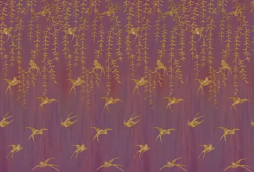Japanese Birds plum