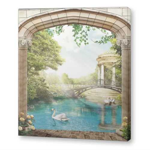 Арка к лебединому озеру