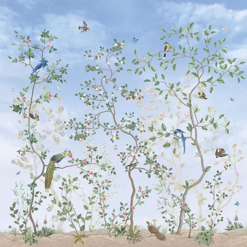 Blooming garden