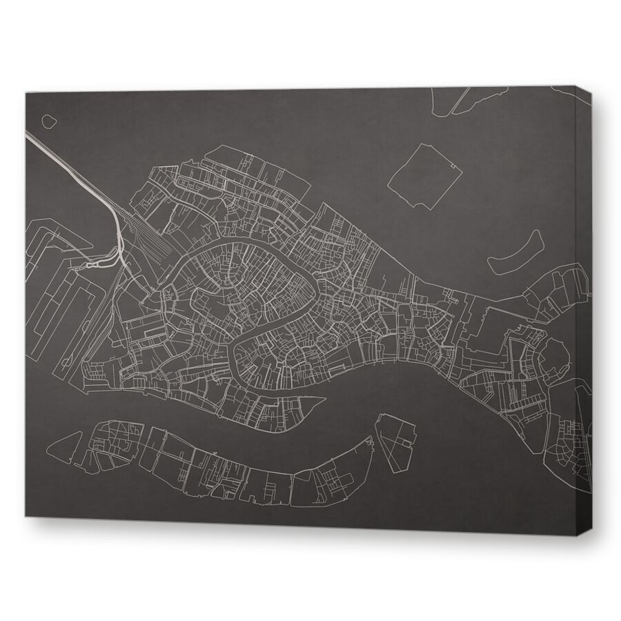 Город воды на подрамнике