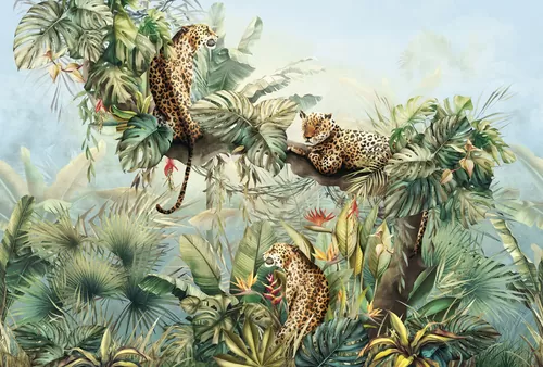 Leopards blue