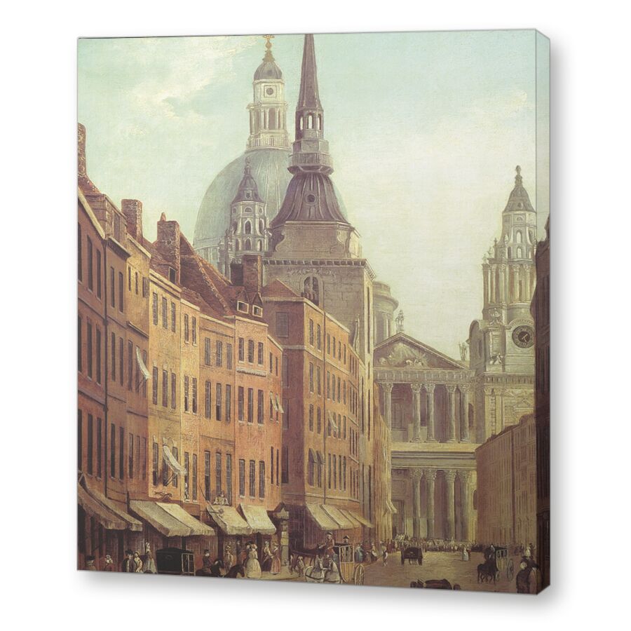 Victorian street на подрамнике