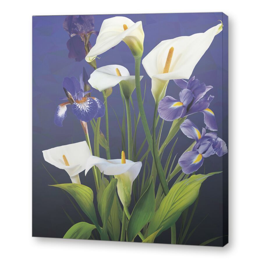 Flower composition на подрамнике