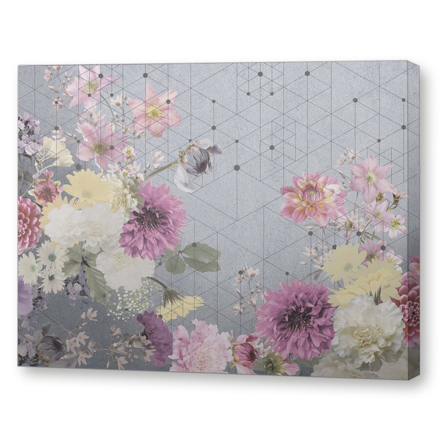 Flower geometry на подрамнике