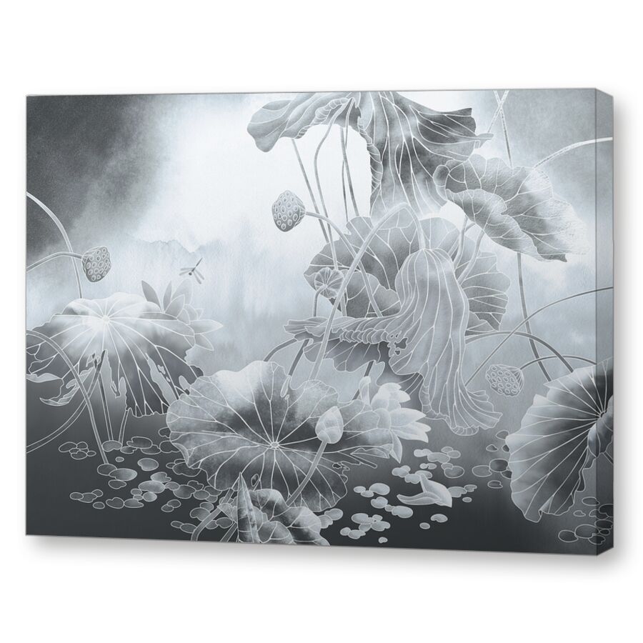 Macroworld blue на подрамнике
