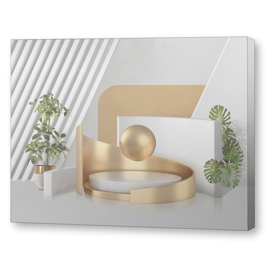 Golden geometry на подрамнике