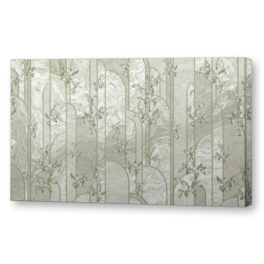 Hedge green на подрамнике