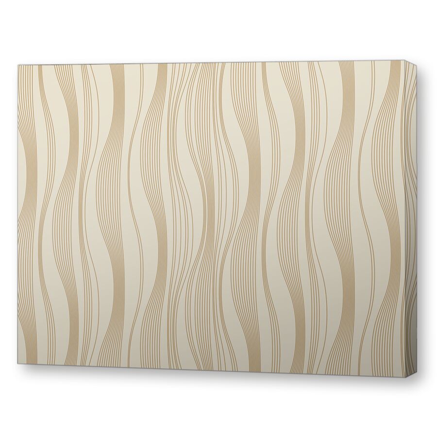 Waves cream на подрамнике