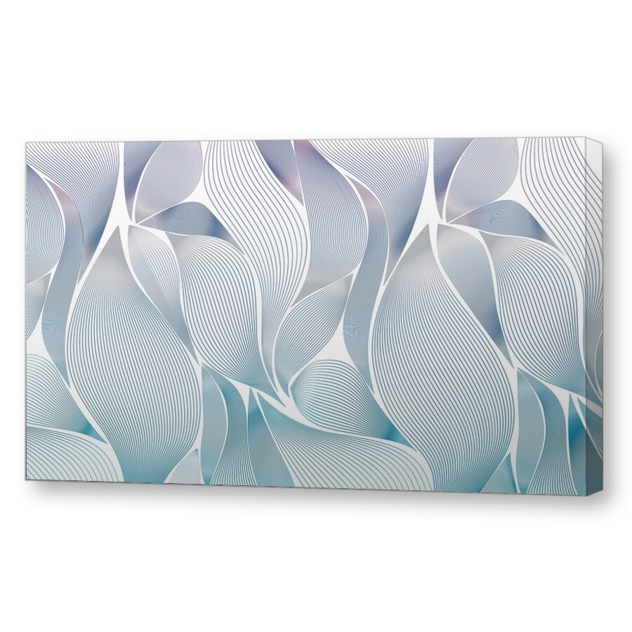 Petals blue на подрамнике