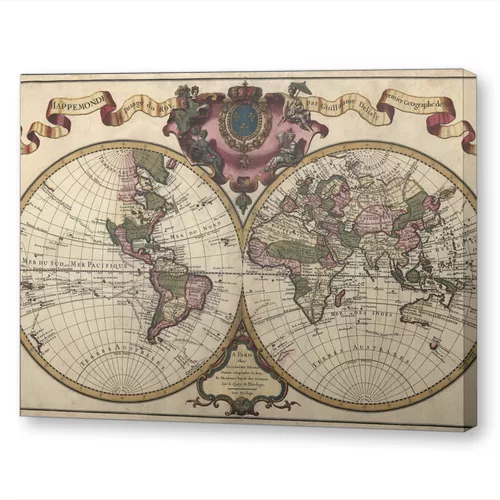 Старинная карта