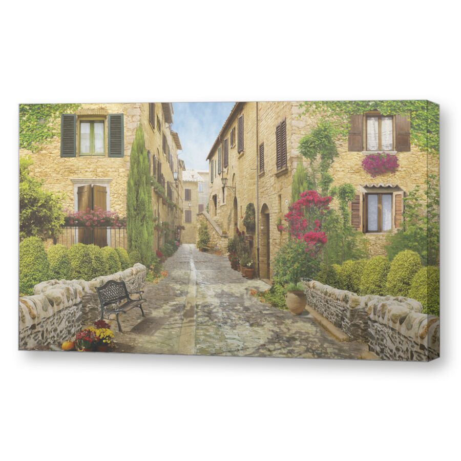 Улочка на подрамнике