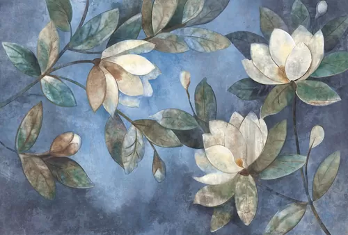Water lily blue