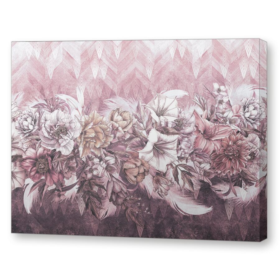 Bouquet pink на подрамнике