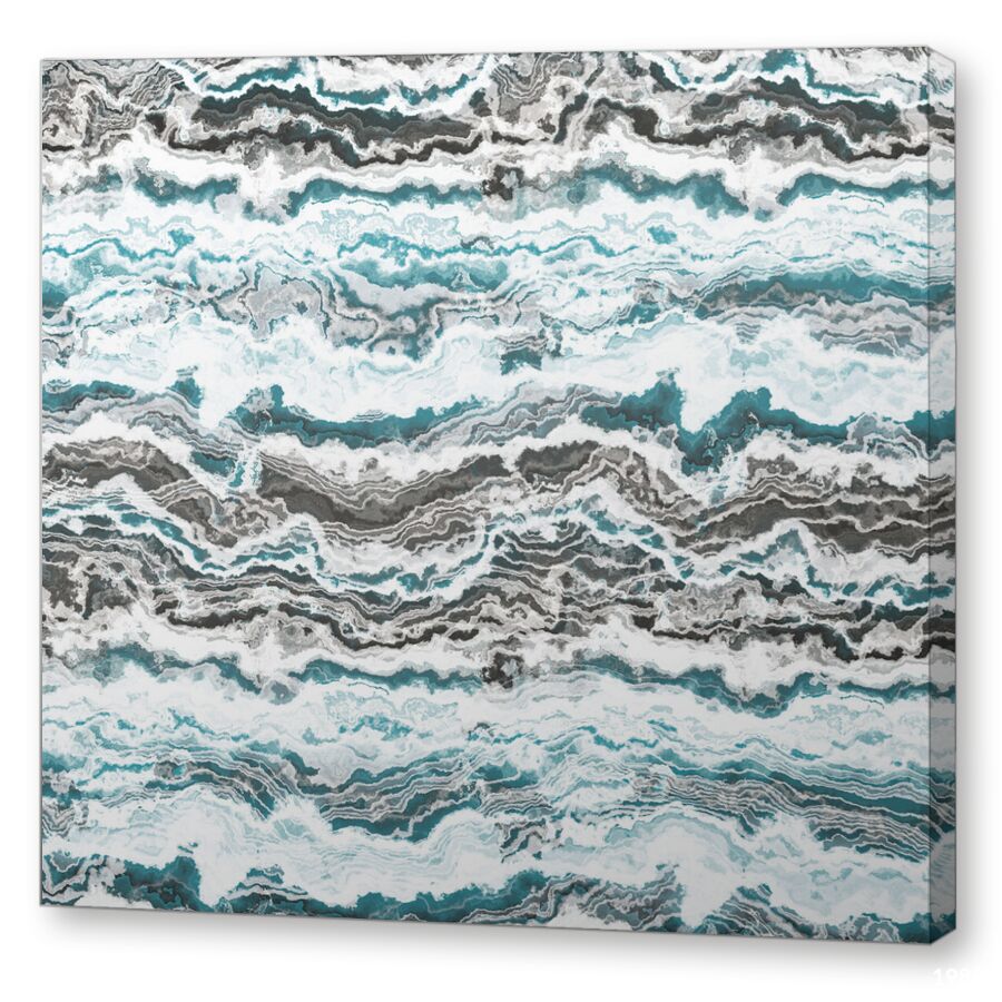 Мрамор Верде Иссогне на подрамнике