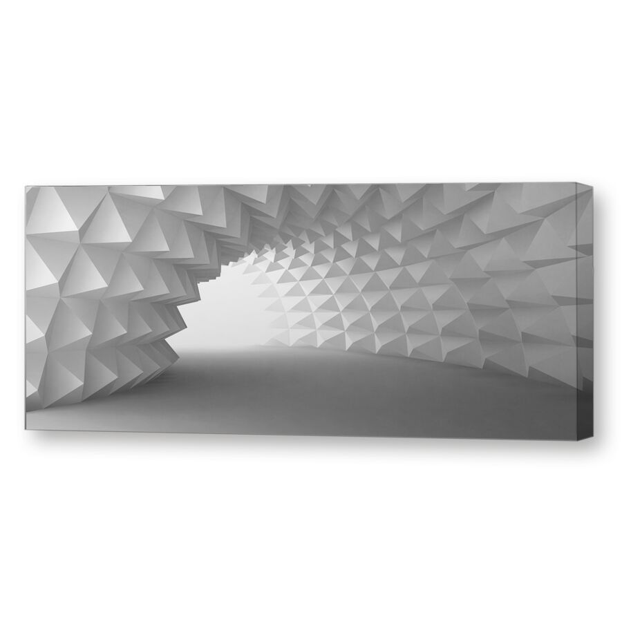 Абстрактный туннель на подрамнике