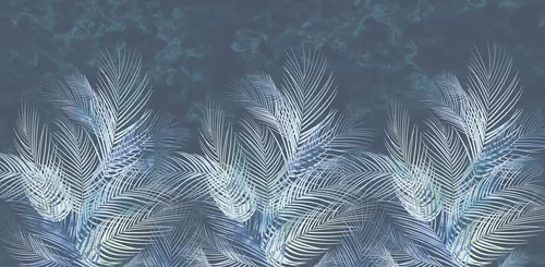 Tropical rainbow blue