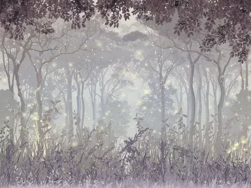 Glade of fireflies