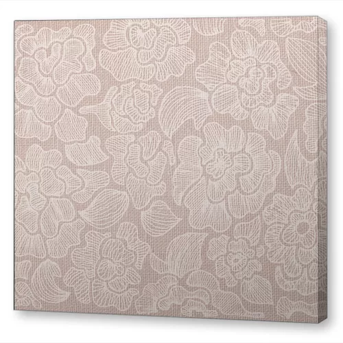 Вышивка белым по бежевому