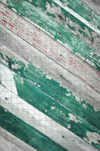 Старые зеленые доски