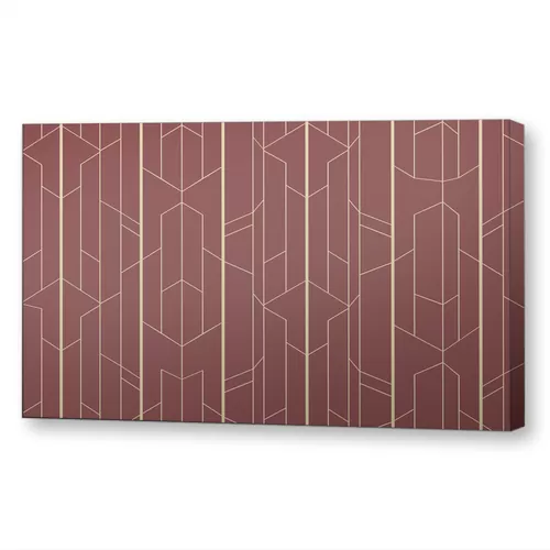 Abstract pattern terracotta