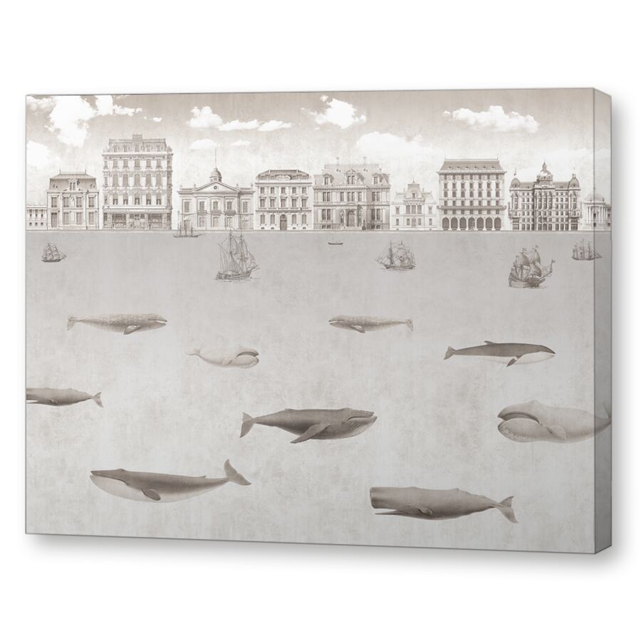 Whales 1 на подрамнике