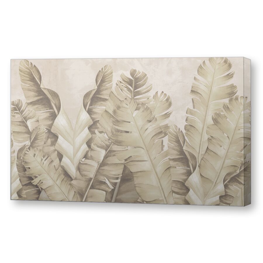 Banana leaves sepia на подрамнике
