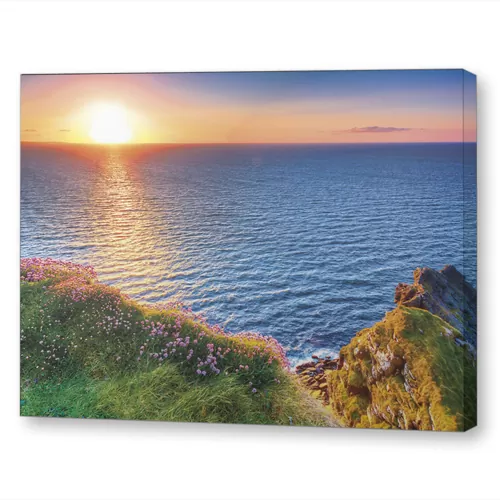 Вид на вечернее море