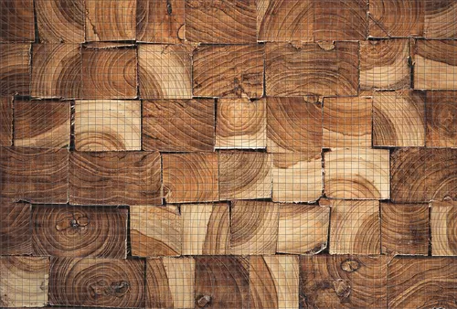 Кубики из спилов