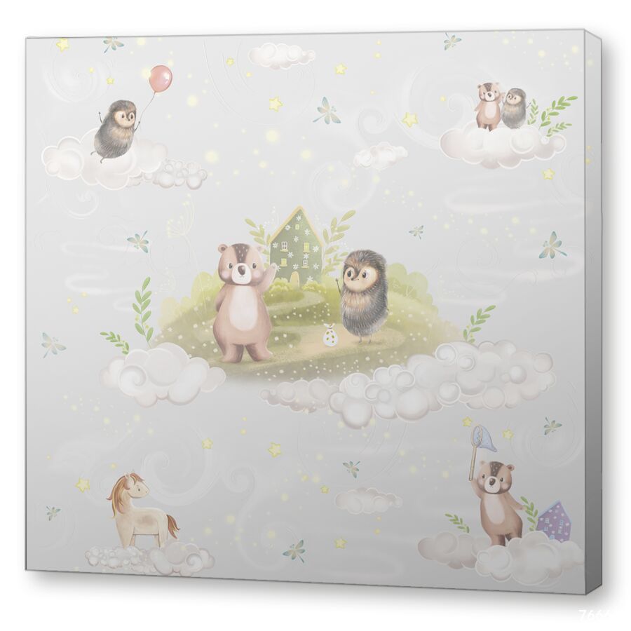 Hedgehog fog на подрамнике