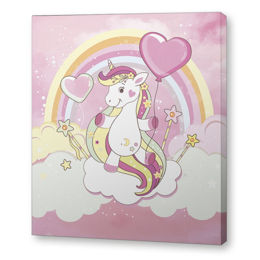 Funny unicorn на подрамнике