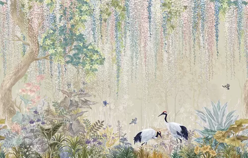 Spring garden