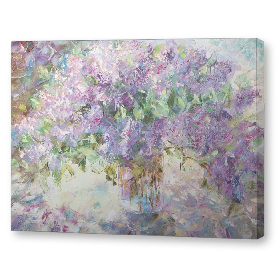 Сирень на подрамнике