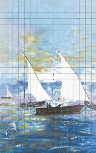 Парусник в море