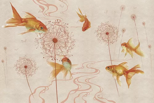 Soaring fish gold