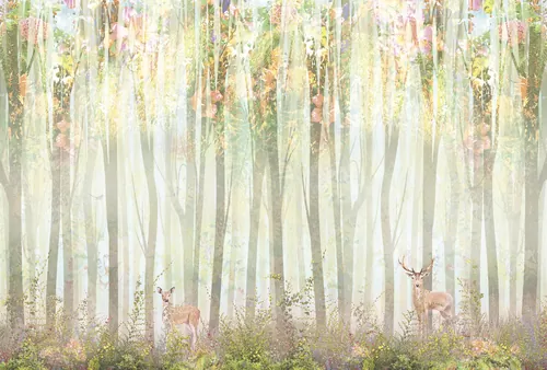 Beautiful Forest natural gradient