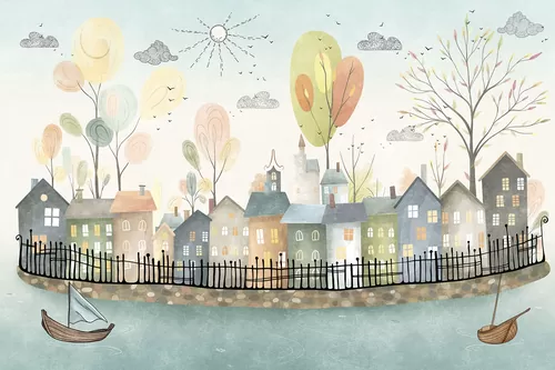 Сказочное озеро