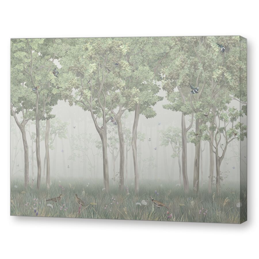 Misty grove grey на подрамнике
