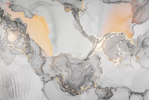 Grey-orange fluid