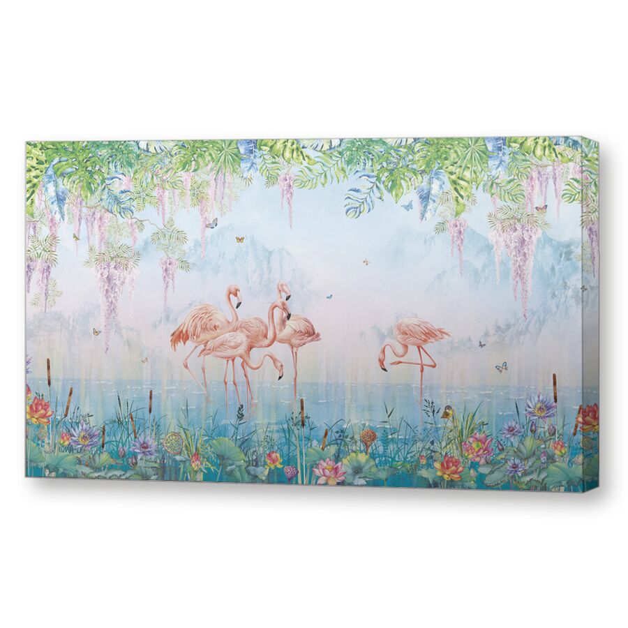 Flamingos на подрамнике