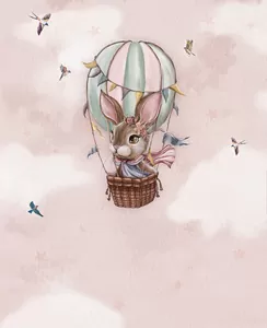 Зайчик на воздушном шаре